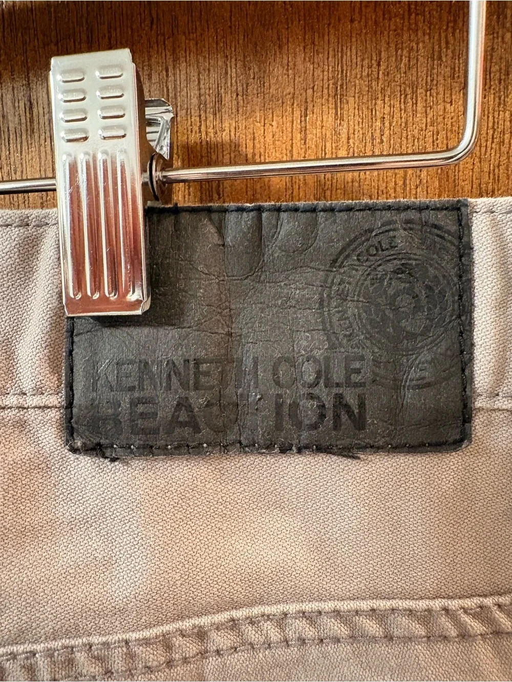 Kenneth Cole Reaction Men's Tan Slim Straight Jeans